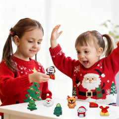 RLXGCZ Christmas tree mini plush helps decorate trees, desks, or gift toppers.
