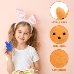 RLXGCZ Easter basket stuffer bunny plush for celebrations.