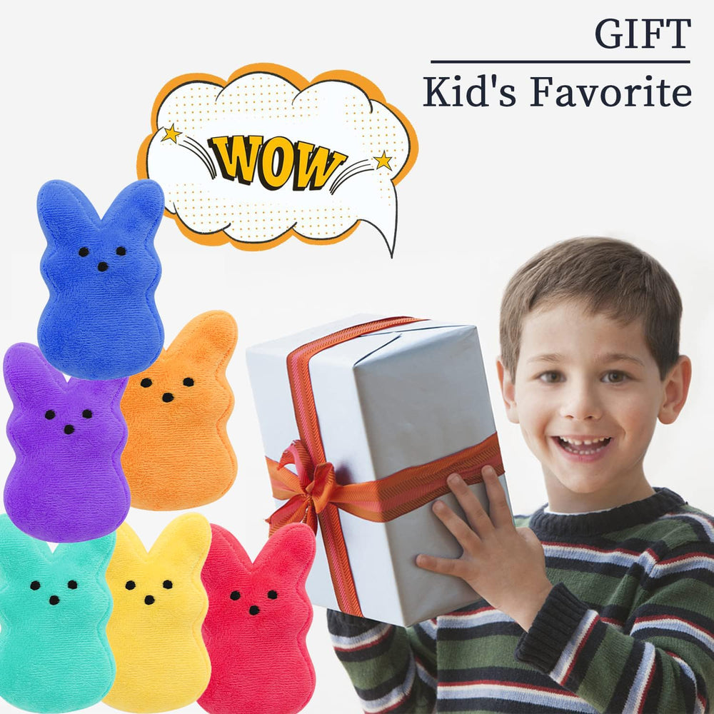 RLXGCZ bunny plush party favors for Easter celebrations.