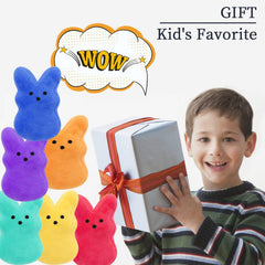 RLXGCZ bunny plush party favors for Easter celebrations.