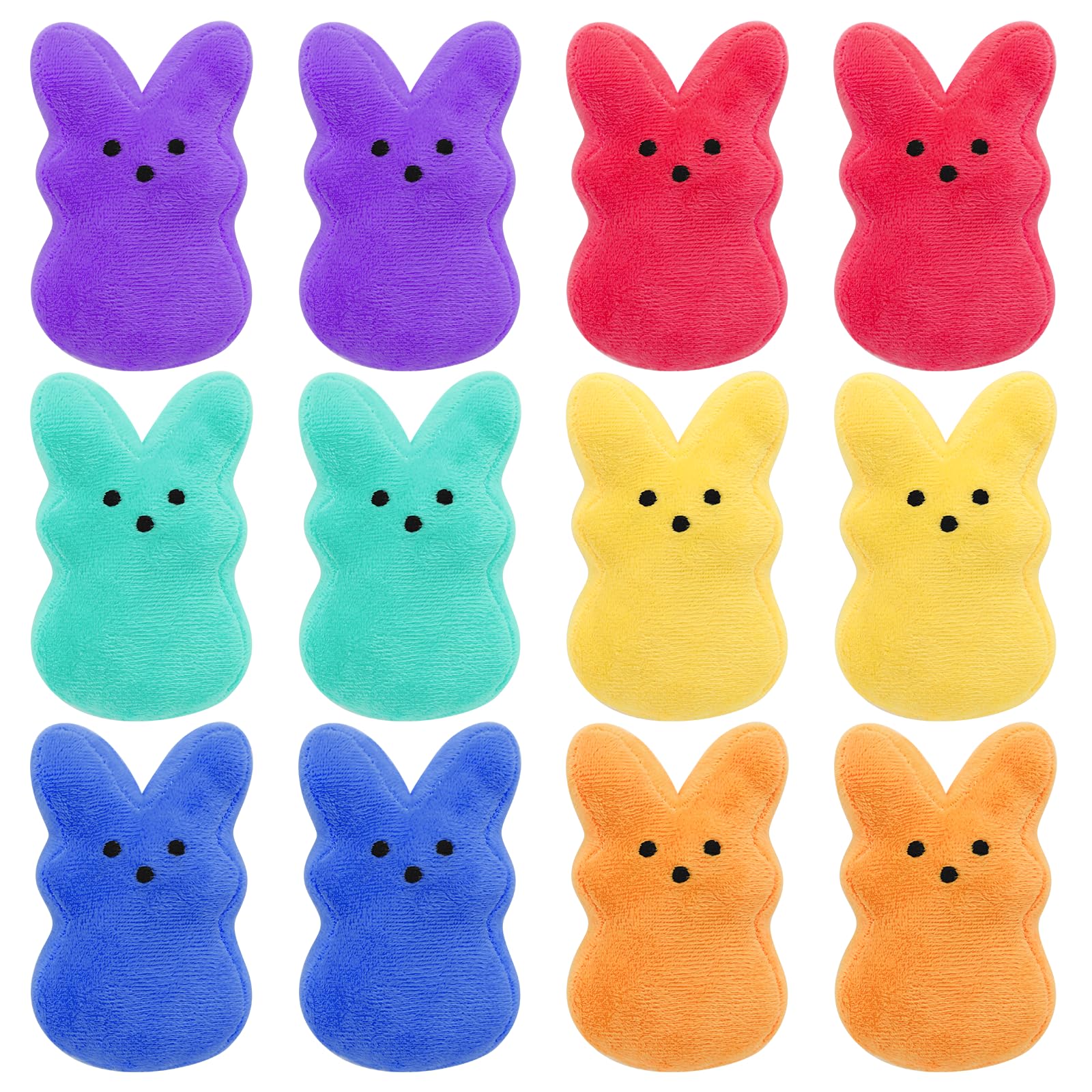 RLXGCZ Easter bunny plush in soft fabric for cozy Easter decor.