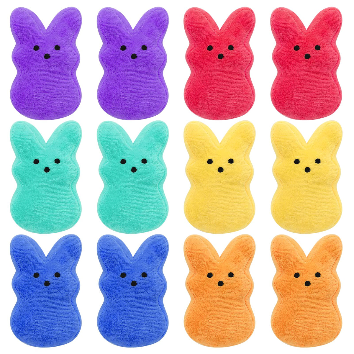 RLXGCZ Easter bunny plush in soft fabric for cozy Easter decor.
