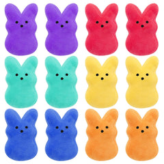 RLXGCZ Easter bunny plush in soft fabric for cozy Easter decor.