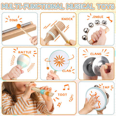Rmischolar maracas invite little hands to discover sound and motion.