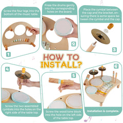 Rmischolar Neutral Colors—modern Montessori toy fits nursery decor.