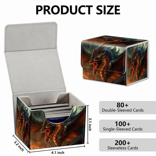 RMJKXQZG strong magnet card box side-load design for quick access