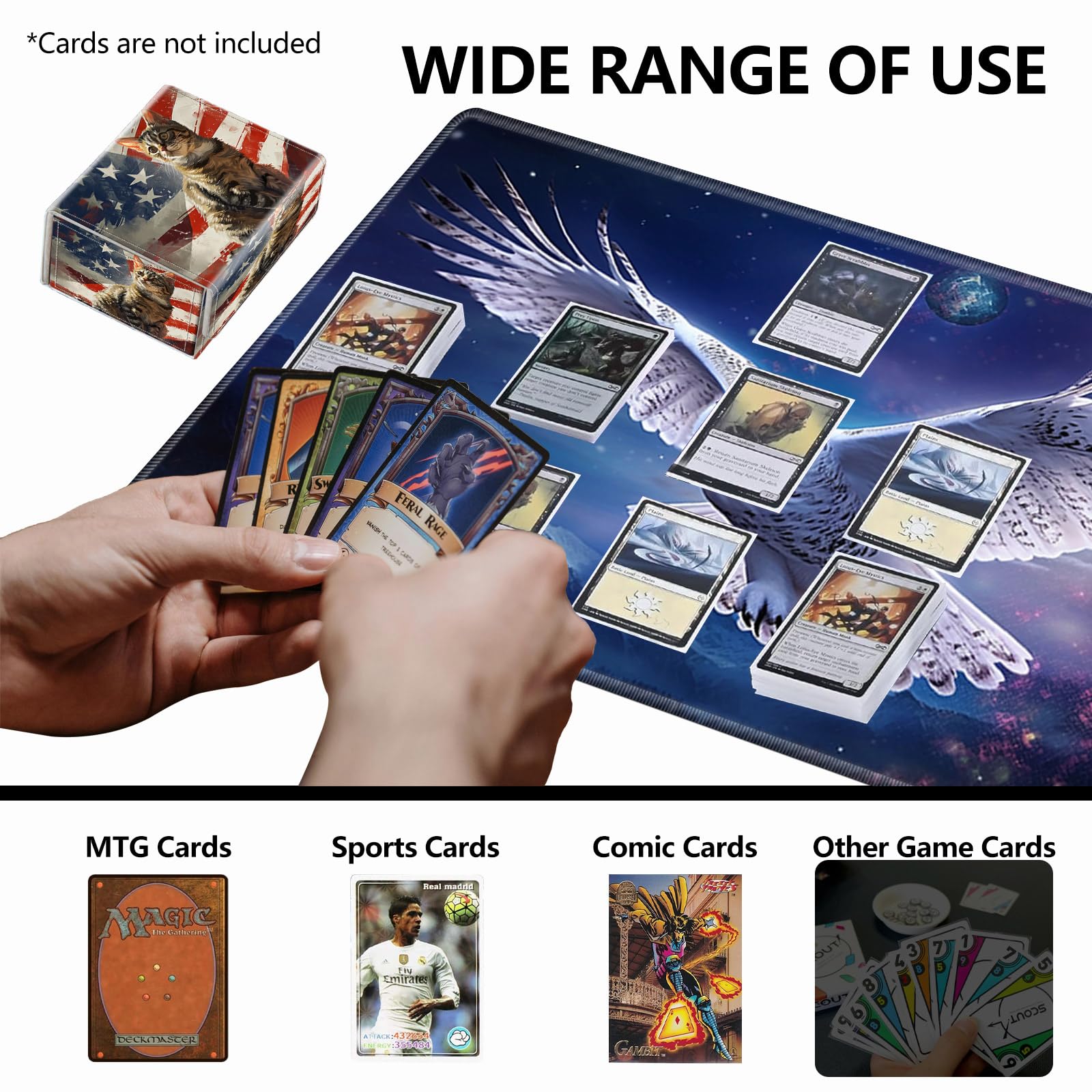 RMJKXQZG compact and portable size ideal for game nights