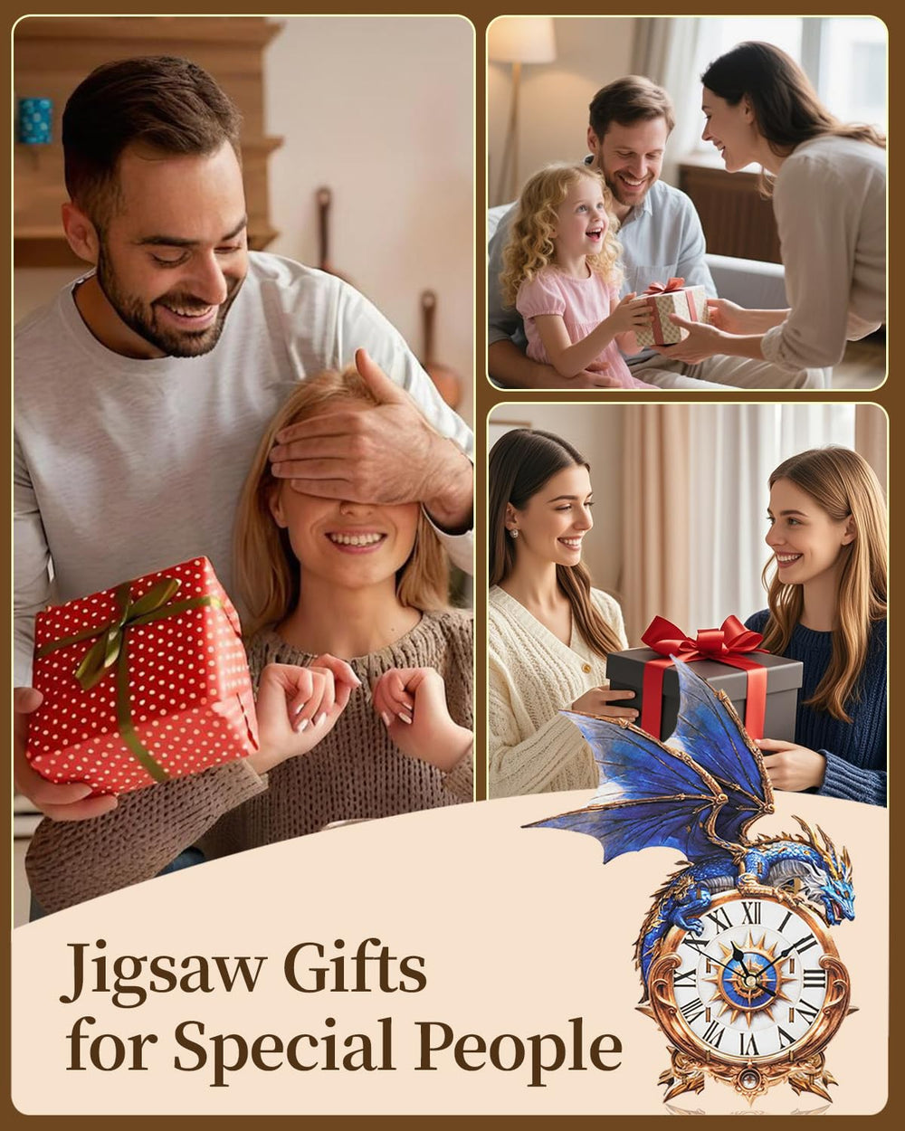 Rnfinewow complete puzzle kit includes clear, easy-to-follow instructions
