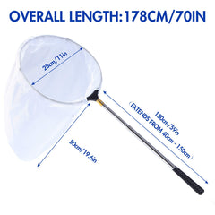 Rngeo butterfly net with durable mesh for catching insects.