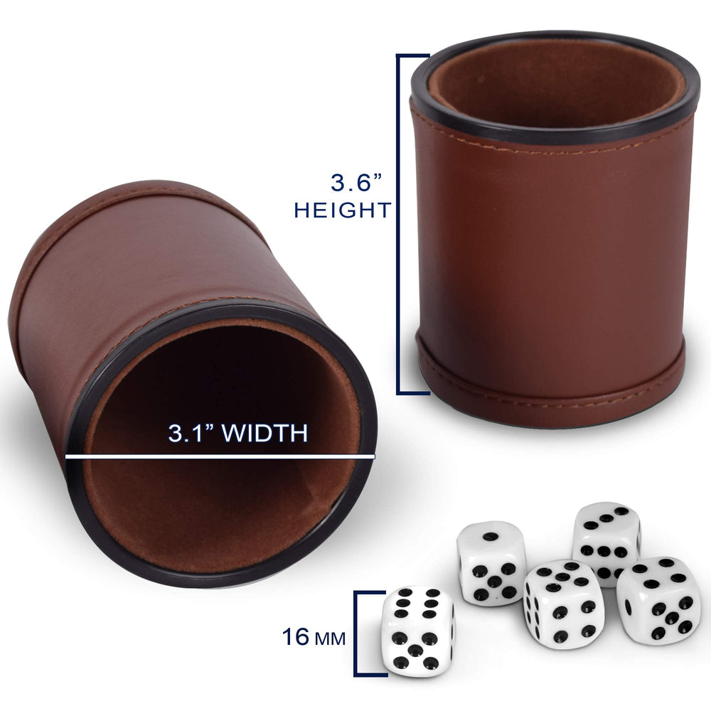 RNK Gaming includes 25 white dice for quick setup and paired play.
