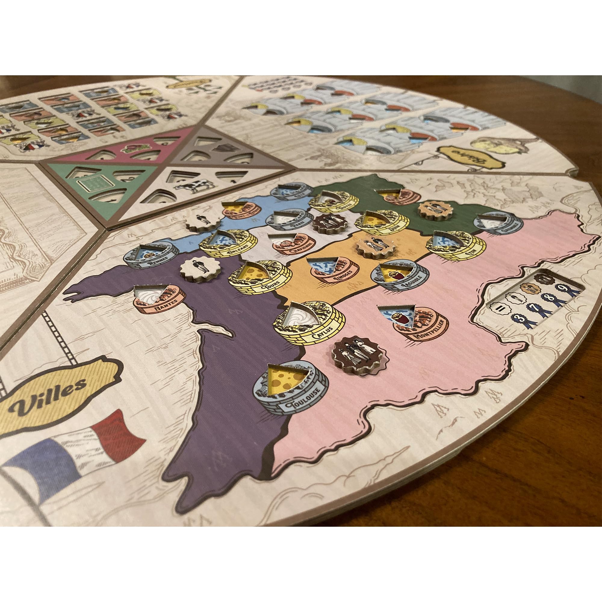 Road To Infamy Games Fromage components for quick 30-minute play