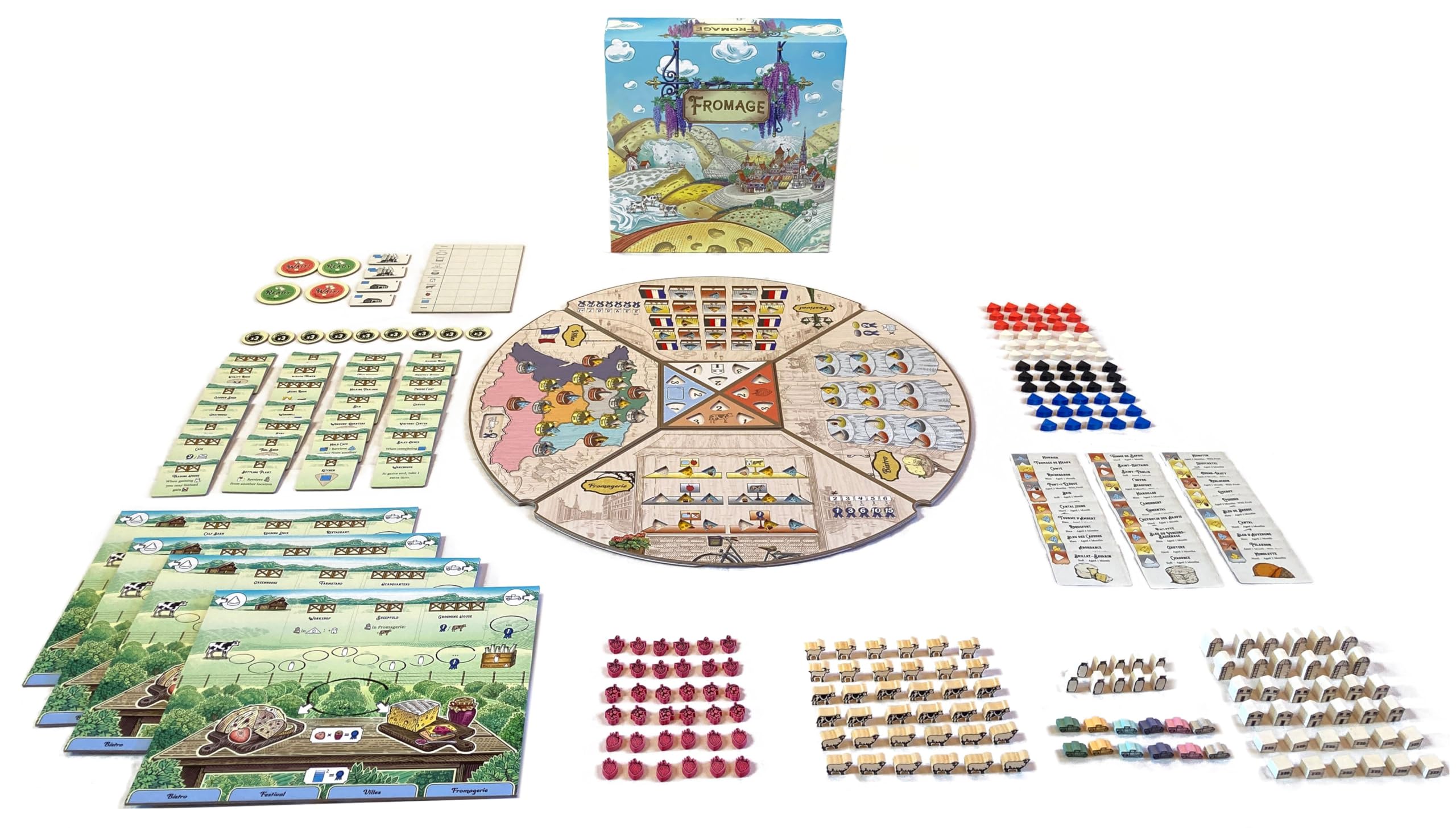 Road To Infamy Games Fromage rotating board mechanic in action