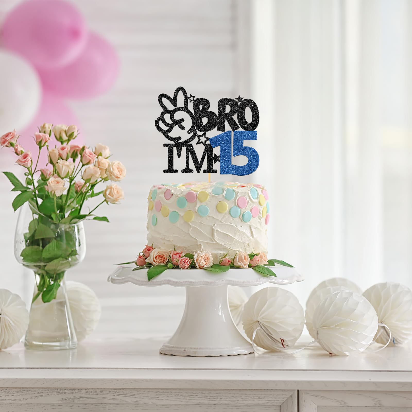 RoadSea 5.9 by 5.0 inch cake topper fits most cakes