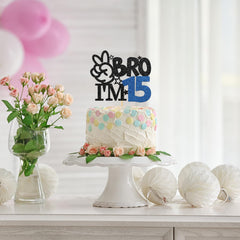 RoadSea 5.9 by 5.0 inch cake topper fits most cakes
