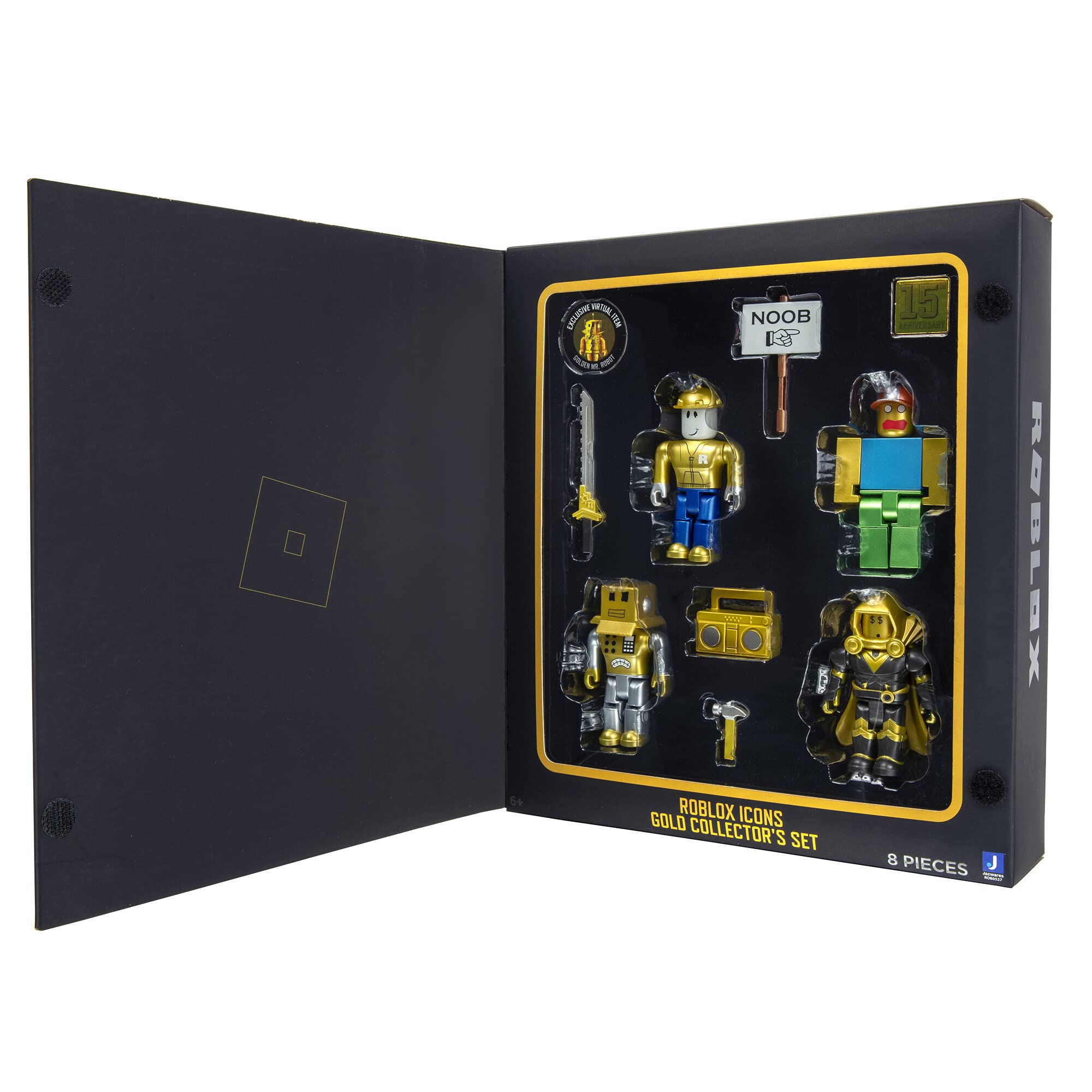 Builderman gold figure close-up showcasing premium finish for collection display.
