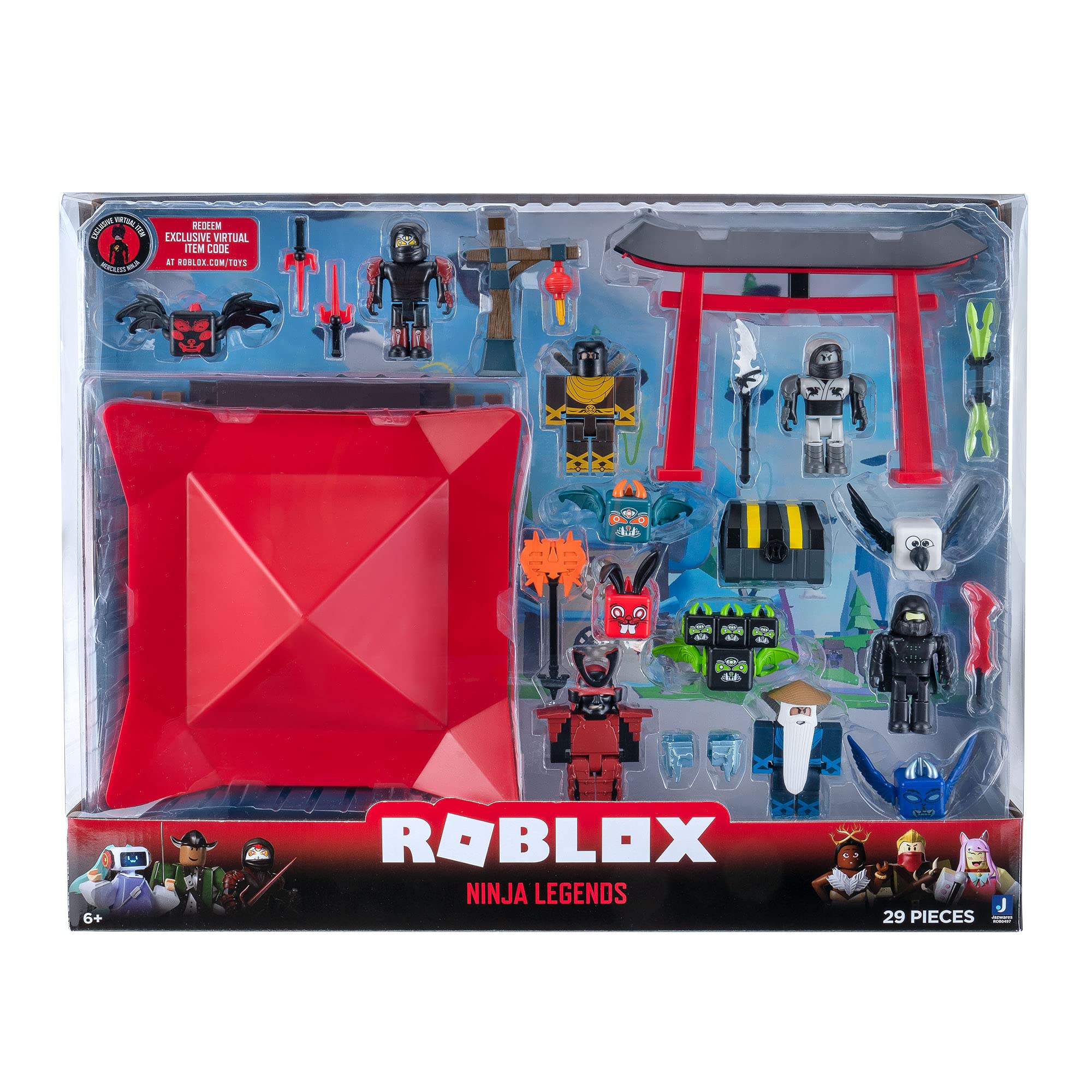 Ninja Legends mix-and-match parts let kids customize Roblox characters