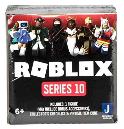 Roblox Action Collection Series 10 Mystery figure in military green for display and collection with Roblox item code
