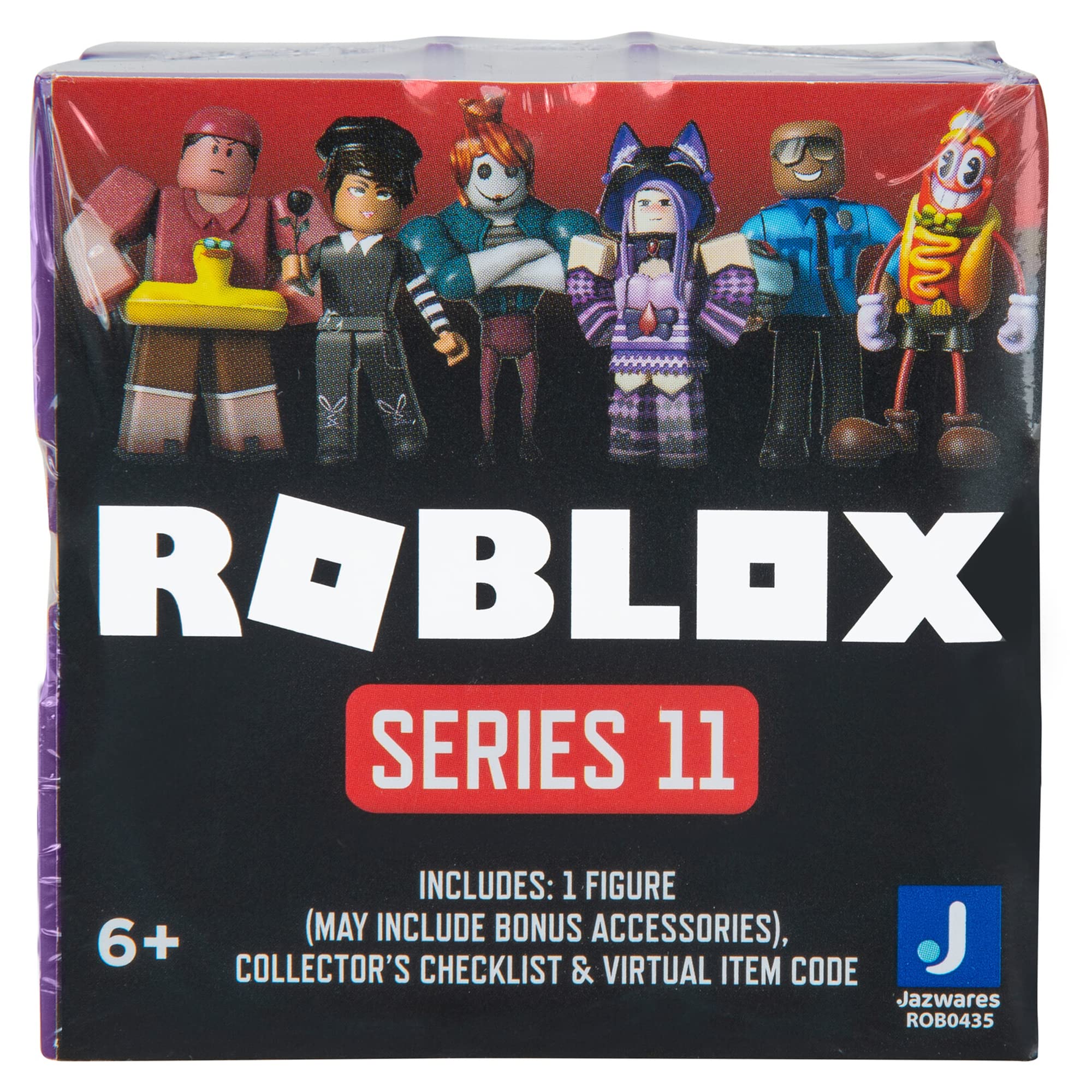 Roblox Action Collection Series 11 six-pack accessories for each figure