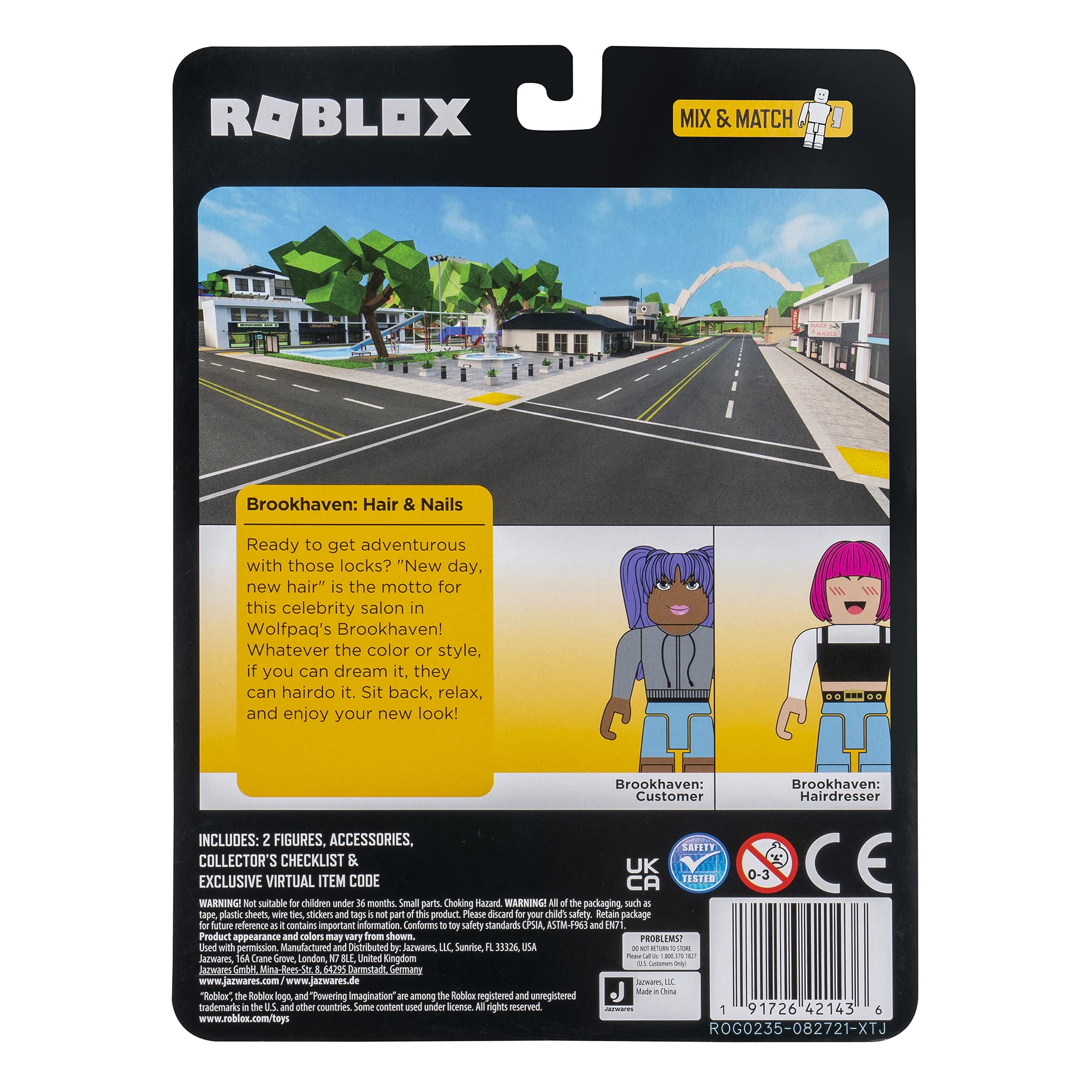 Packaging image highlights collectible figures and gift appeal.