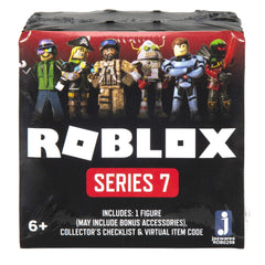 Roblox mystery figure unboxing teaser from Series 7 for excitement.