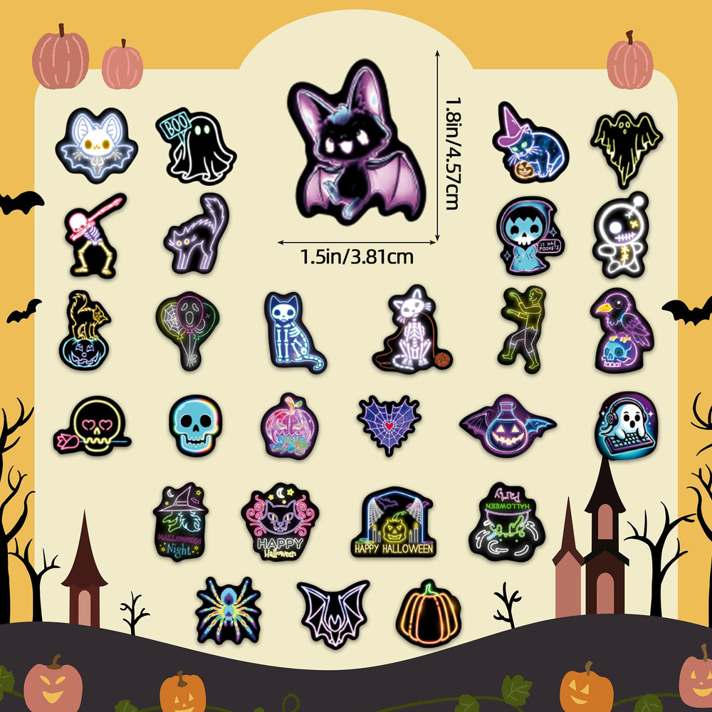 Robmoda neon Halloween classroom prizes stickers spark classroom fun