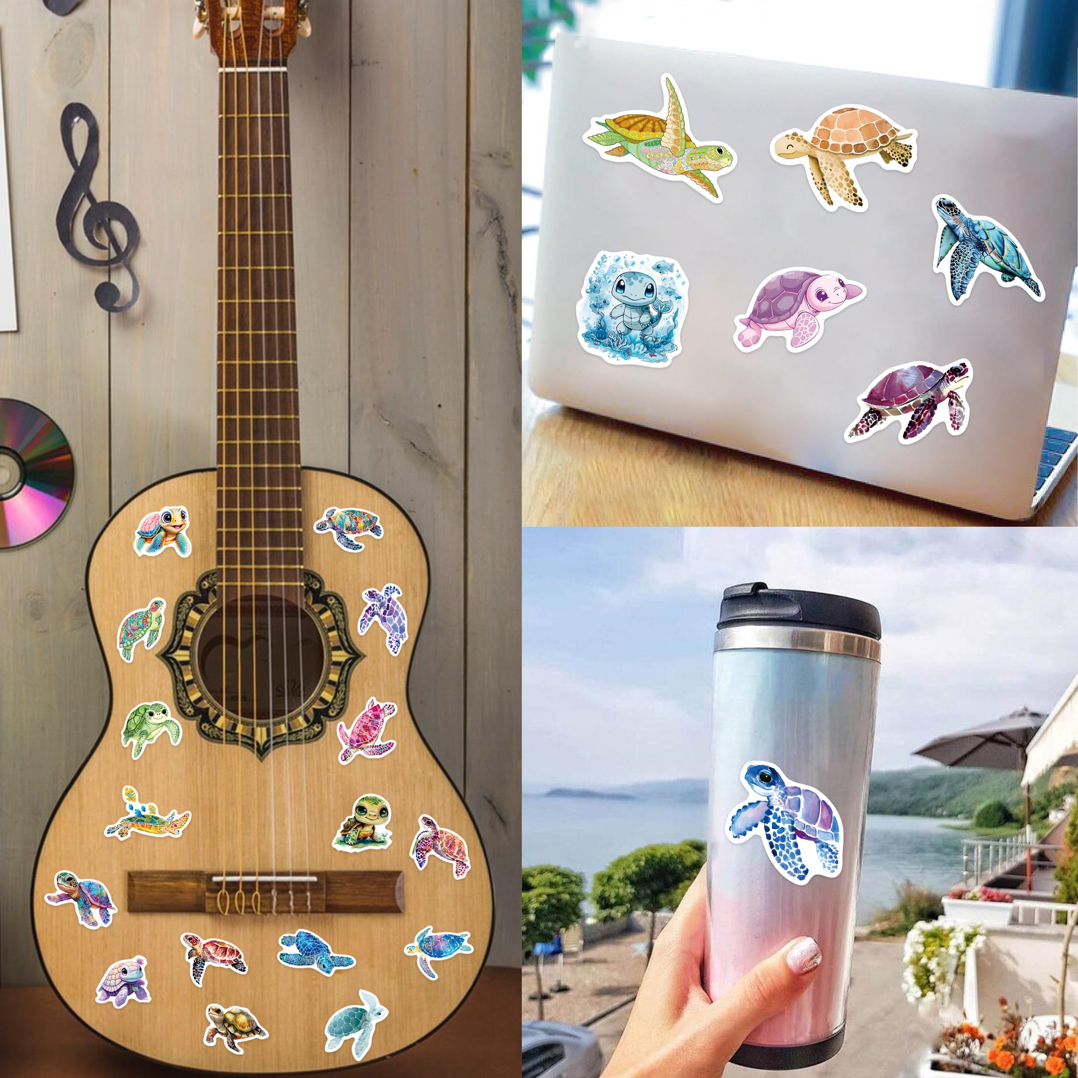 Robmoda sea animal stickers brighten scrapbooks and notebooks with long lasting adhesion.