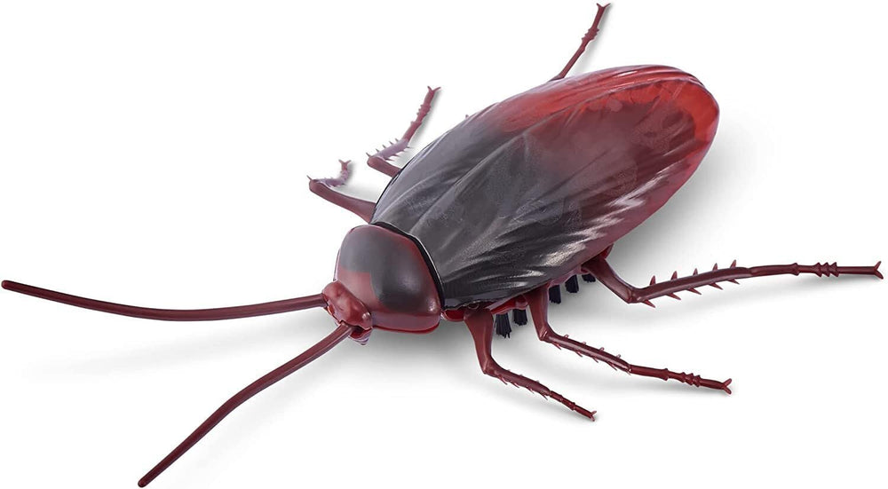 Robo Alive Crawling Cockroach Series 2 close-up detail reveals authentic textures.