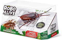 Robo Alive Crawling Cockroach Series 2 scrambling action on smooth floors.