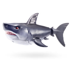 Kids watch Robo Alive shark propel, sparking imaginative role play