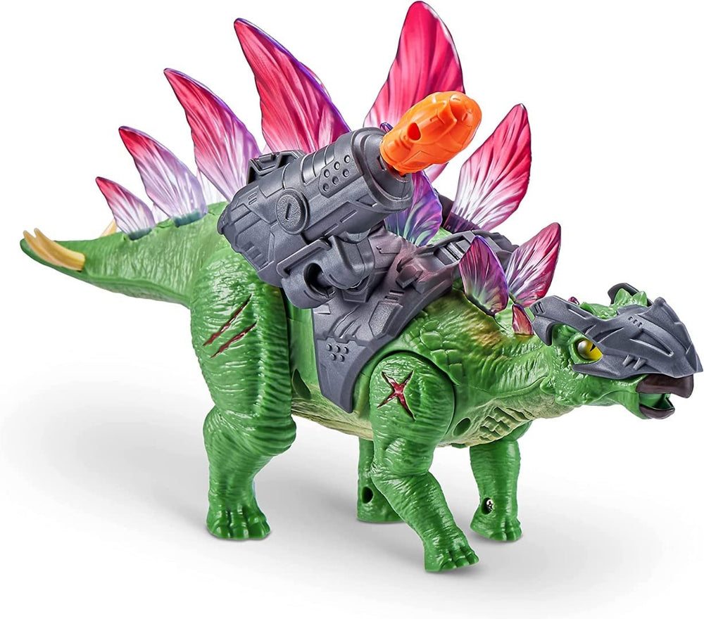 Robo Alive Stegosaurus 7131 front view with bold colors for dynamic play