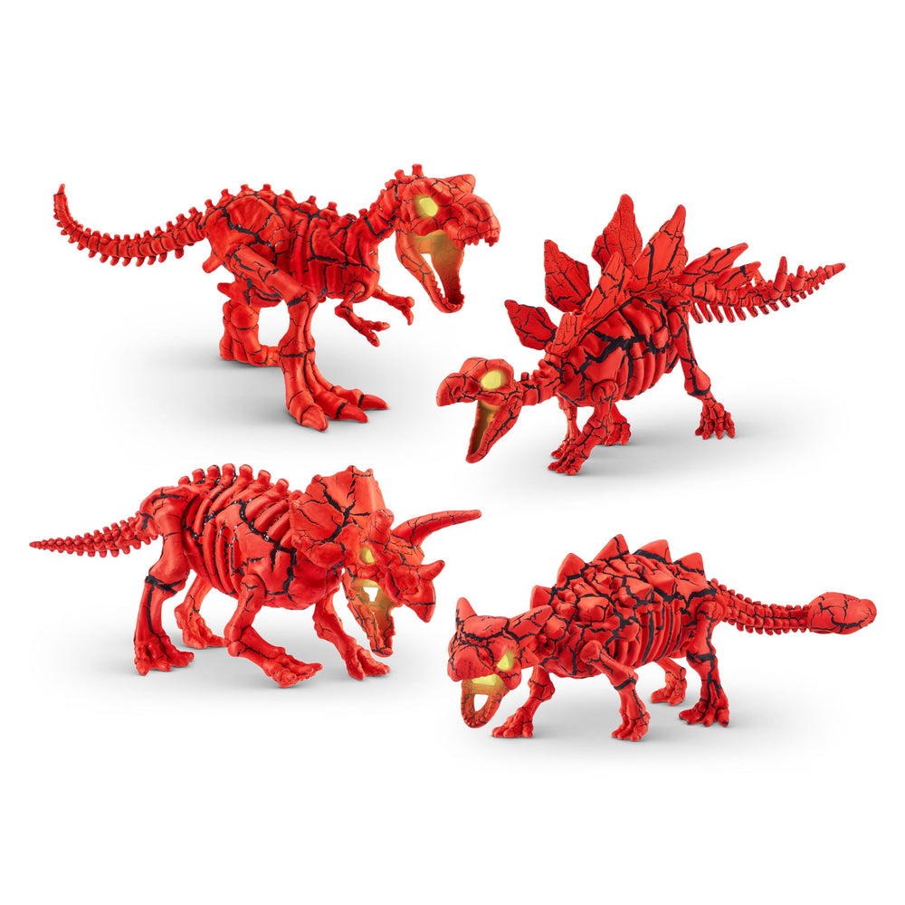 Robo Alive Triceratops skeleton: vivid fossil display sparks curiosity and hands-on learning.