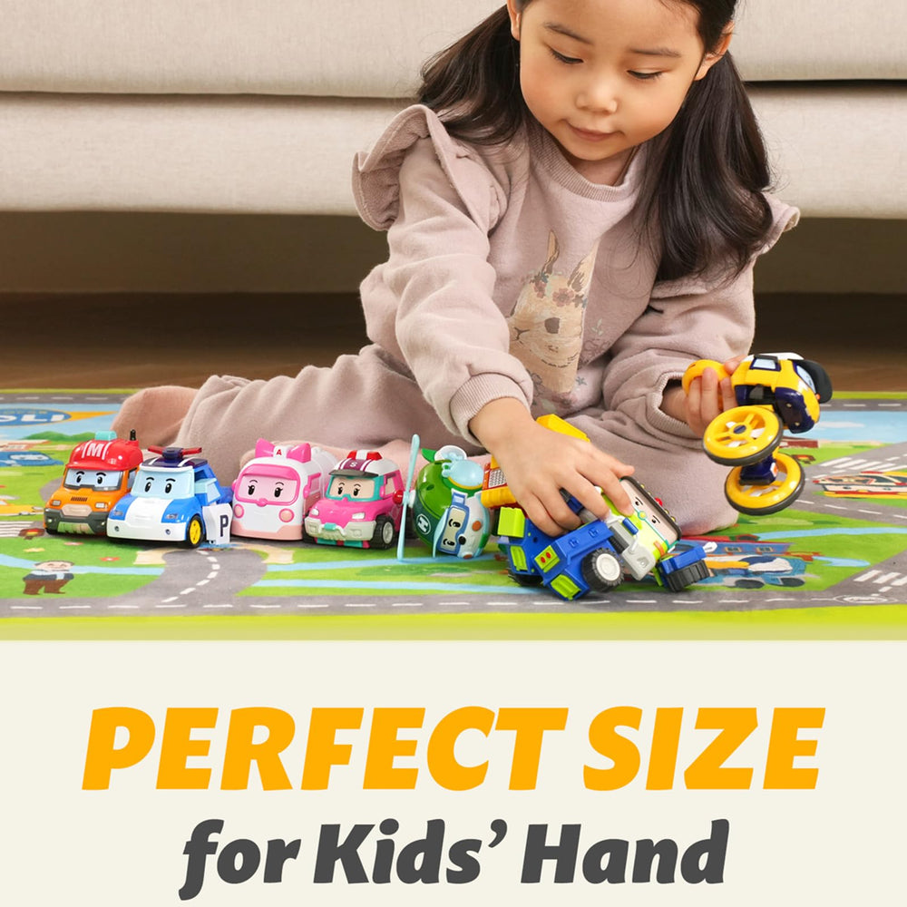 Robocar Poli Sandy robot mode supports easy transformation and hands-on learning