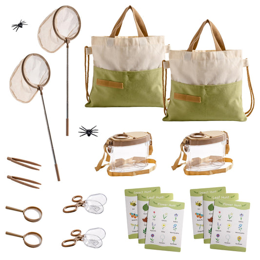 ROBOTIME bug catcher kit net for safe outdoor exploration and easy insect capture.