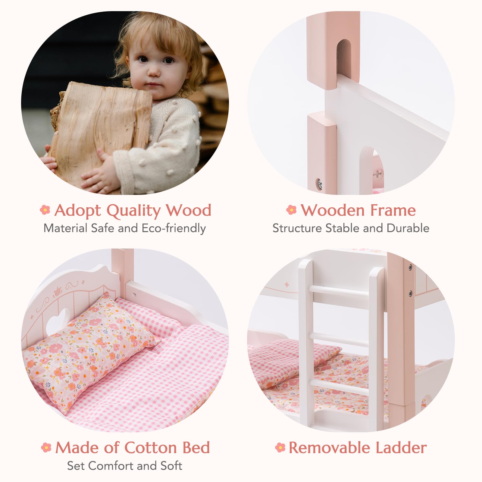ROBOTIME bunk bed assembly instructions help quick, tool-free setup for busy mornings