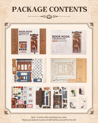 ROBOTIME book nook gift-ready-packaging supports thoughtful gifting