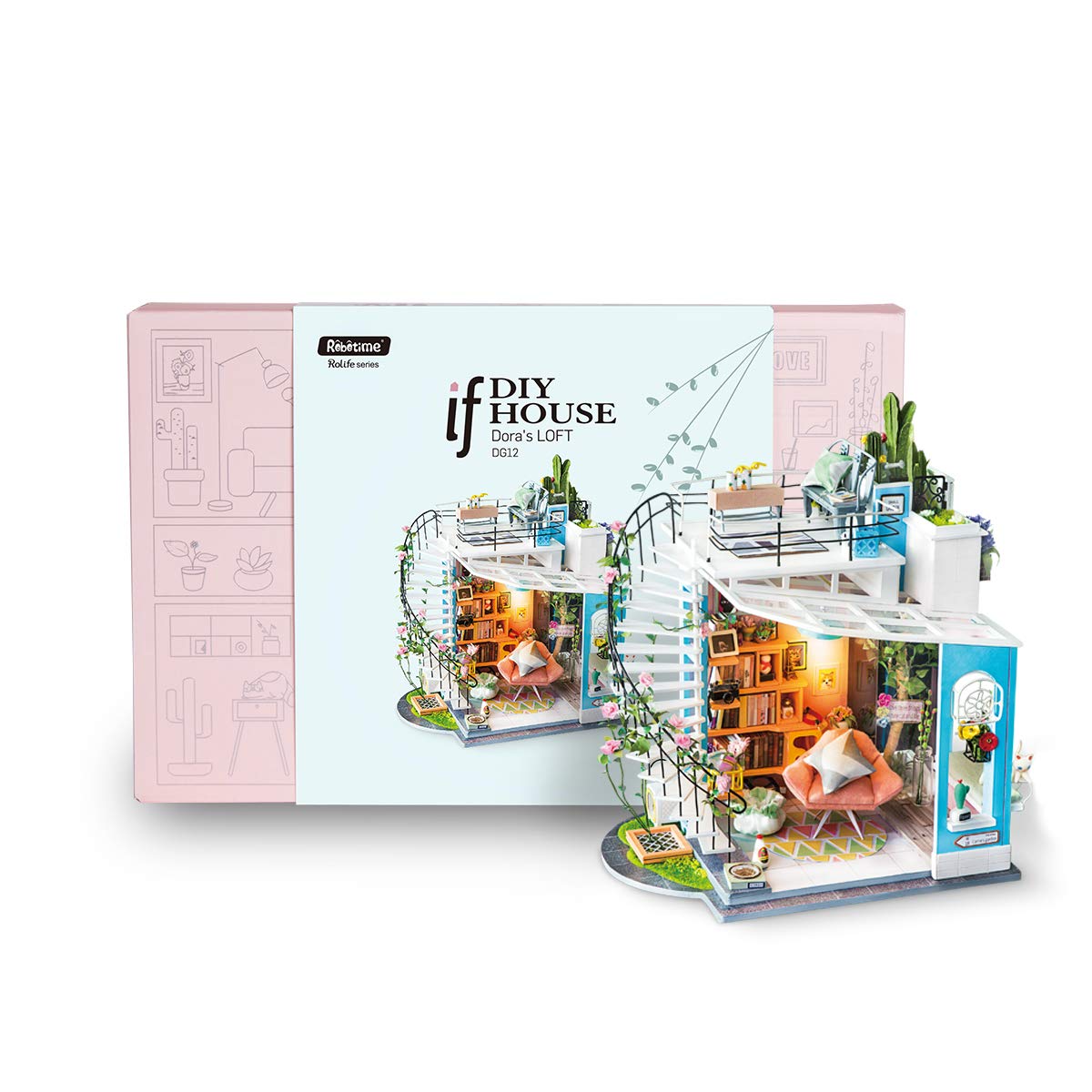 Robotime gift-ready dollhouse sparks creativity for makers of all ages.