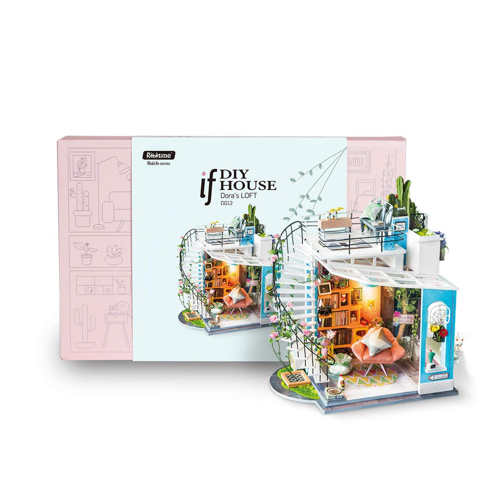 Robotime gift-ready dollhouse sparks creativity for makers of all ages.