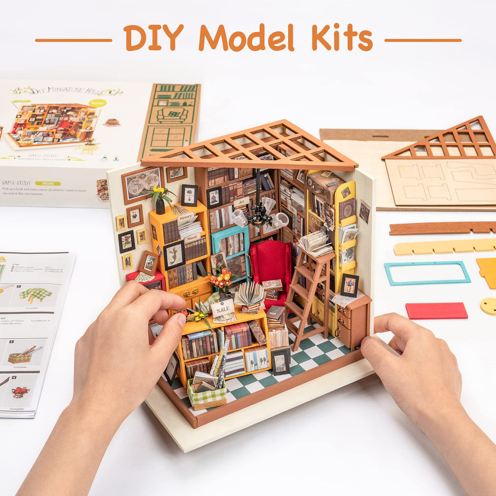 Robotime miniature assembly instructions support a smooth building experience