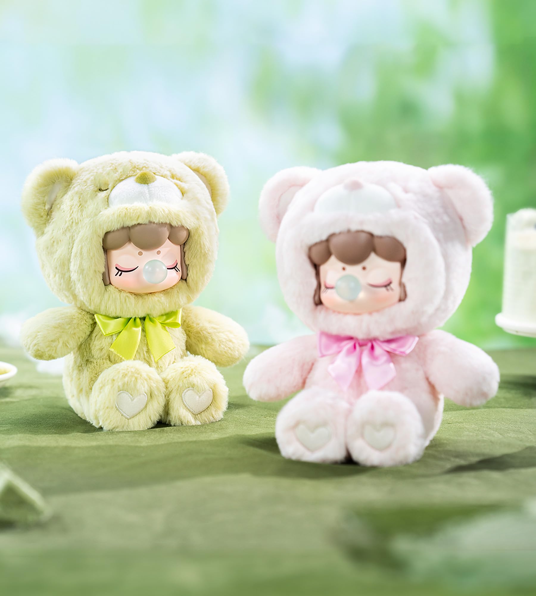 ROBOTIME Nanci chocolate colorful bear reveals charming colors for playful desk decor