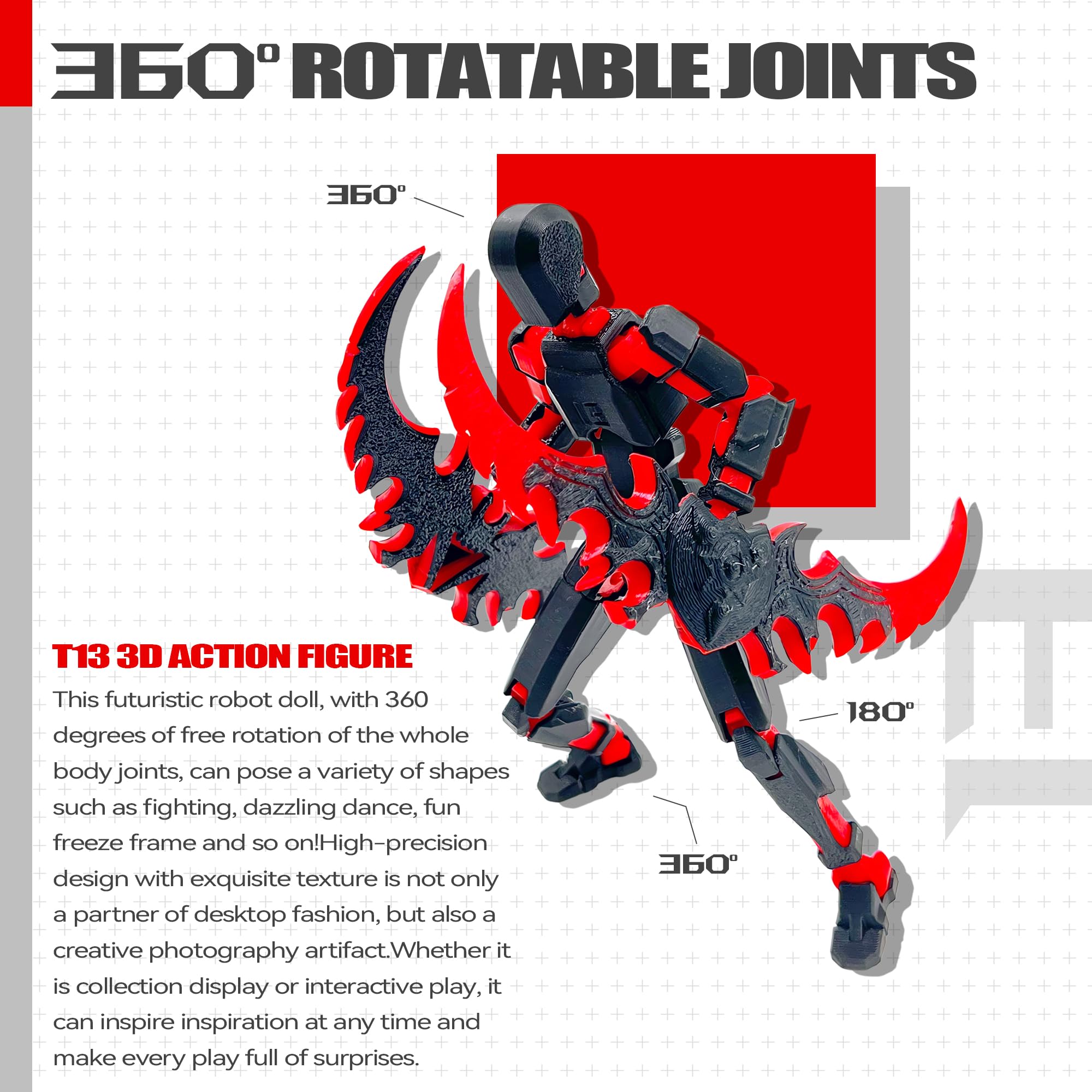 ROBTDUUMY T13 dog companion figure enhances playtime storytelling.