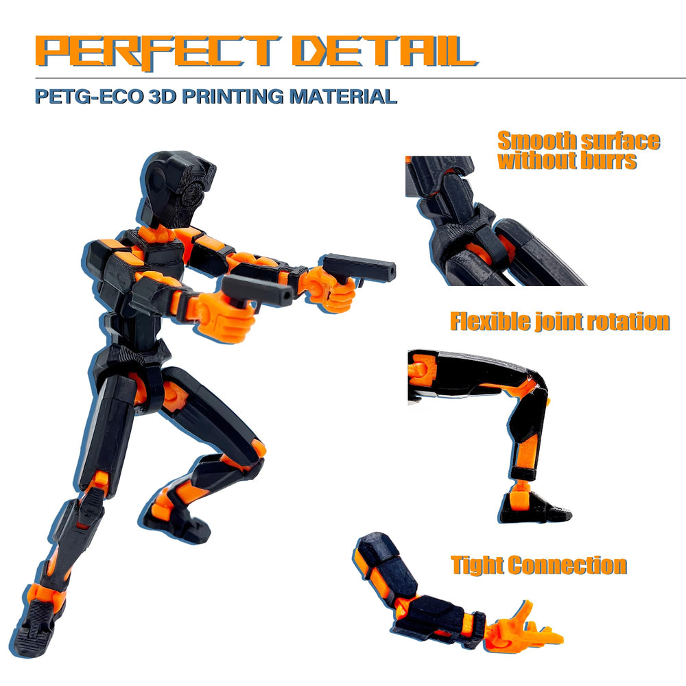 ROBTDUUMY T13 dog partner enhances play scenes with companionship.
