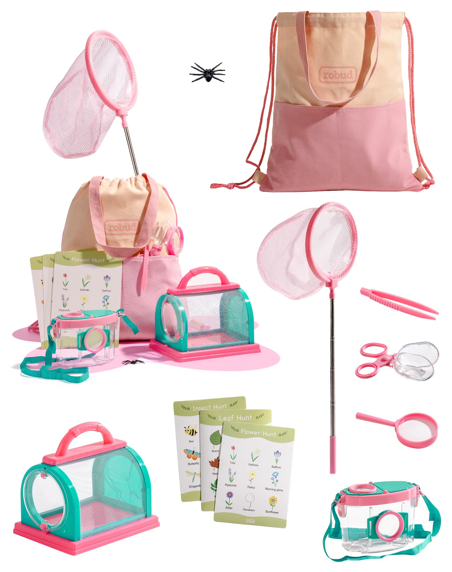 ROBUD Kids Explorer Kit bag ready for easy nature outings.