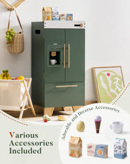 ROBUD vintage green fridge is a gift-ready option for birthdays.