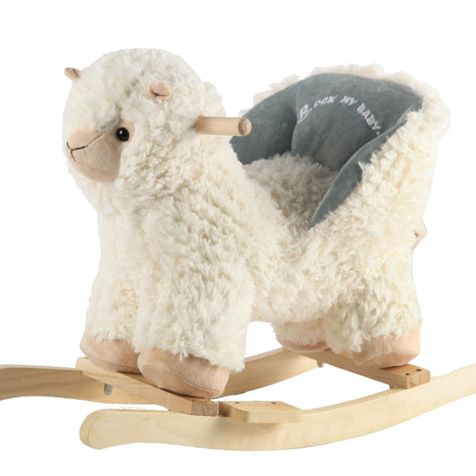 Rock My Baby alpaca rocking horse chair for toddlers—engaging playtime