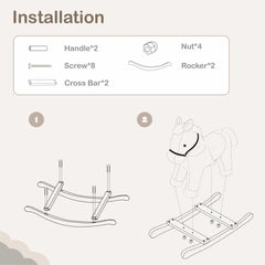 Rock My Baby rocking horse gift-ready packaging for a thoughtful present.