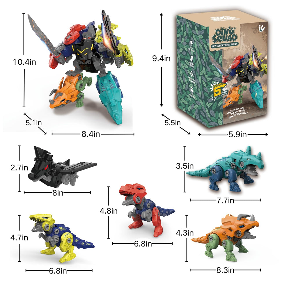 Rockclo dinosaur-robot-transformation-scene captures imaginative play.