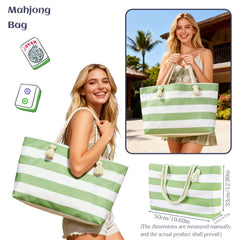 ROCKHUGO mahjong tote bag with spacious capacity for complete sets.