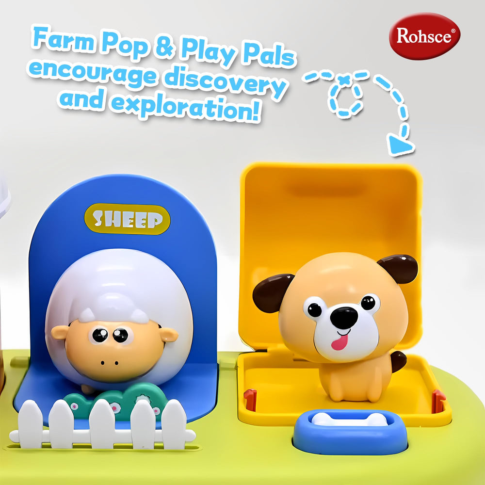 ROHSCE Colourful buttons invite little fingers to press, twist, and slide with confidence