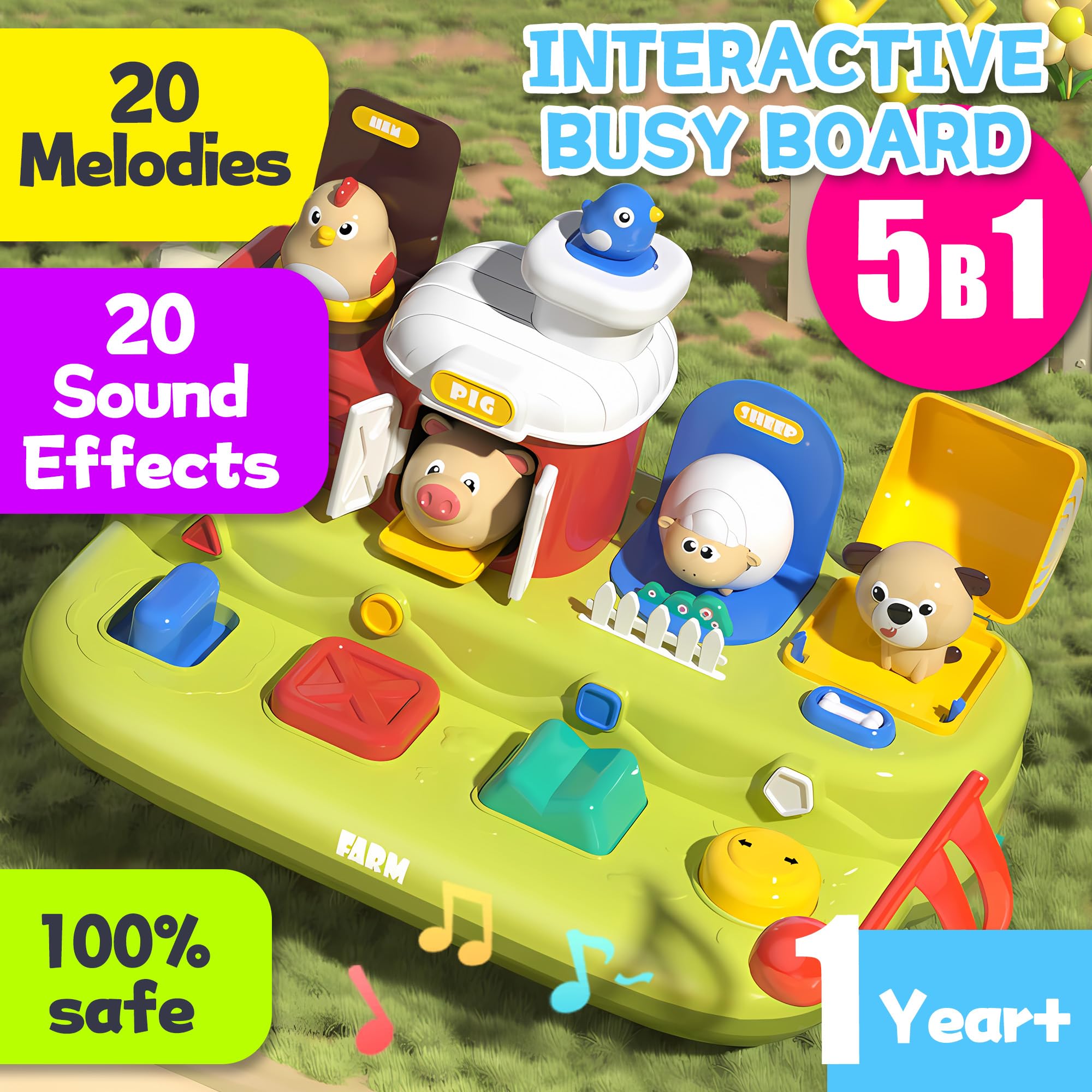 ROHSCE Compact design fits small hands for on-the-go learning opportunities