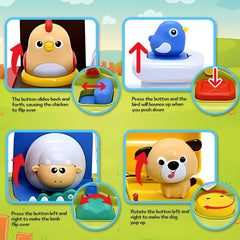 ROHSCE Durable ABS plastic construction ensures safe, lasting play